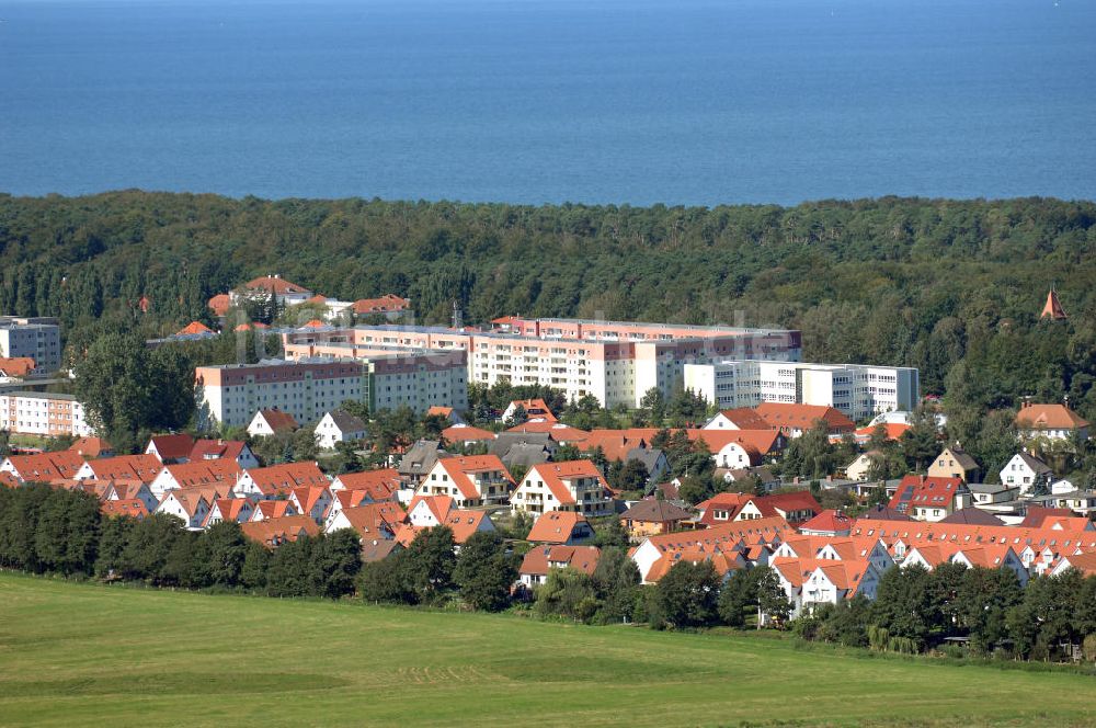 Graal-Müritz von oben - Wohnneubaugebiet Koppenheide im Ostseeheilbad Graal-Müritz