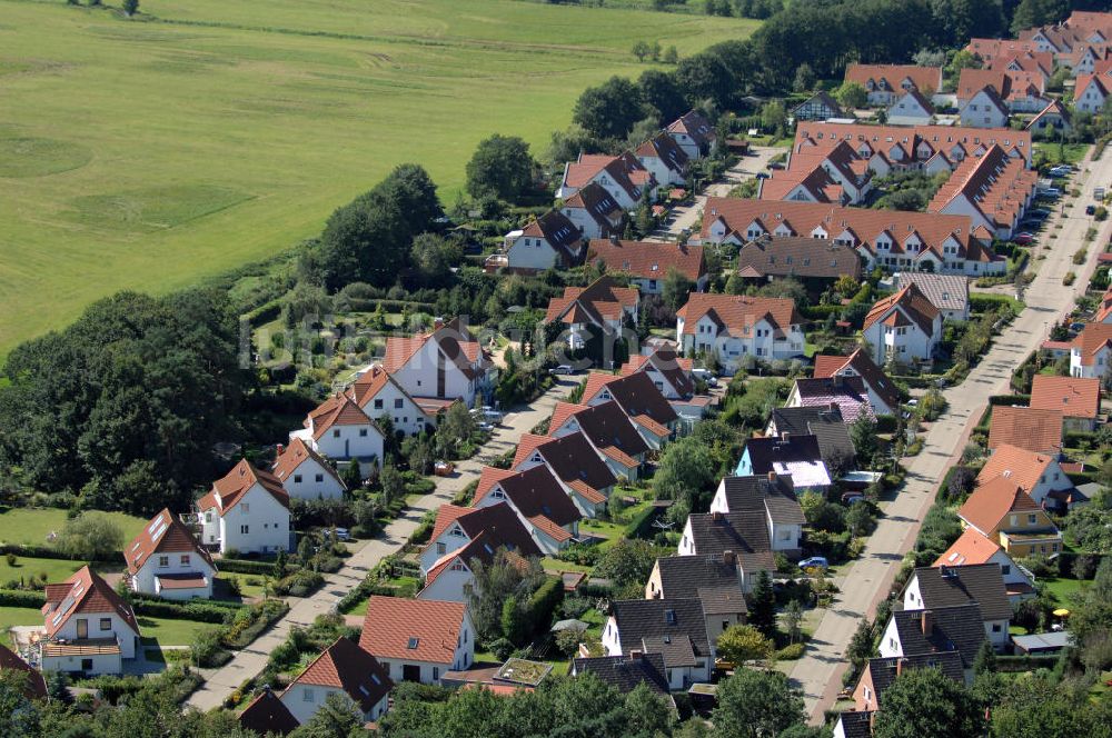 Graal-Müritz von oben - Wohnneubaugebiet Koppenheide im Ostseeheilbad Graal-Müritz