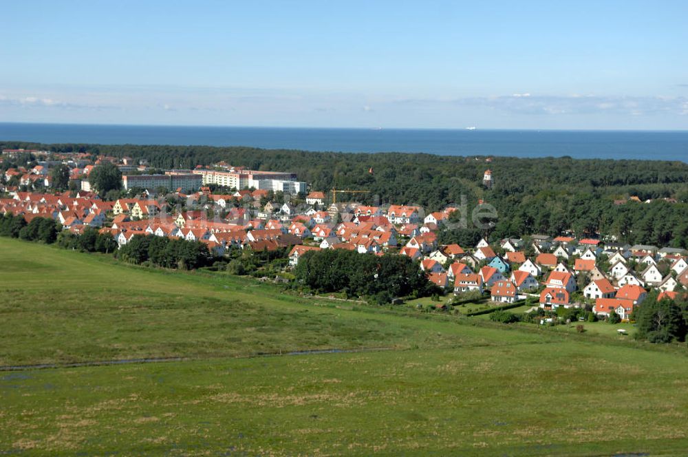 Graal-Müritz aus der Vogelperspektive: Wohnneubaugebiet Koppenheide im Ostseeheilbad Graal-Müritz