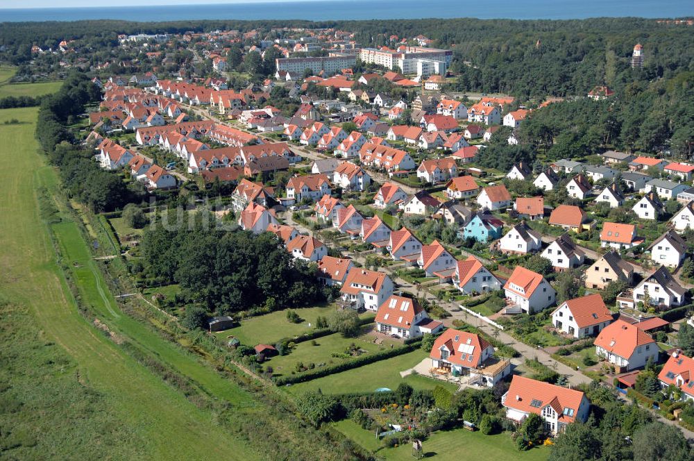 Luftaufnahme Graal-Müritz - Wohnneubaugebiet Koppenheide im Ostseeheilbad Graal-Müritz