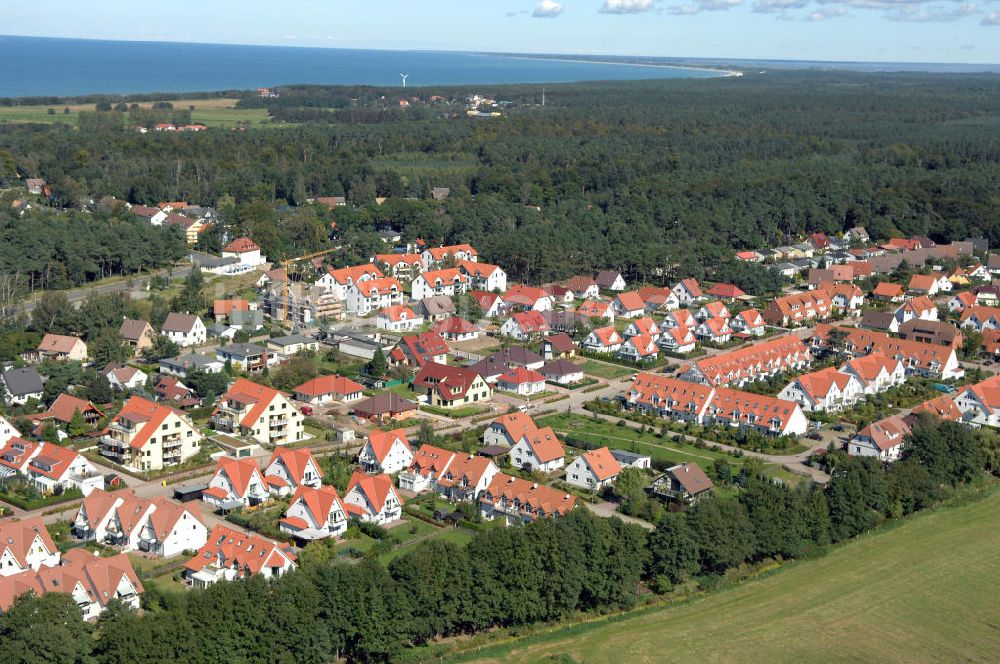 Graal-Müritz aus der Vogelperspektive: Wohnneubaugebiet Koppenheide im Ostseeheilbad Graal-Müritz