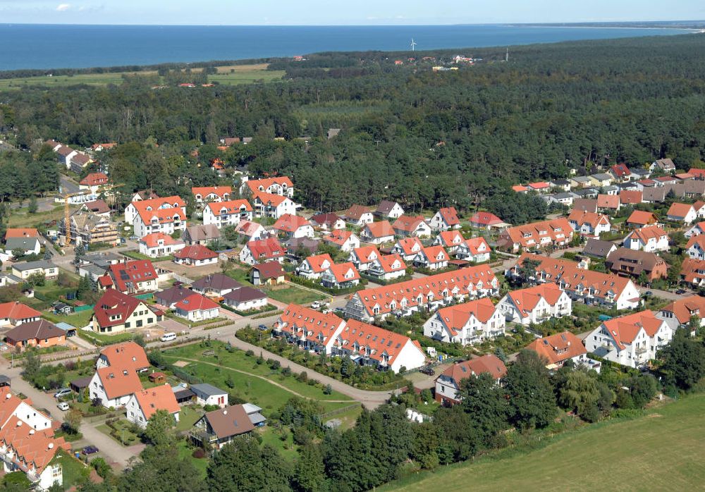 Luftbild Graal-Müritz - Wohnneubaugebiet Koppenheide im Ostseeheilbad Graal-Müritz