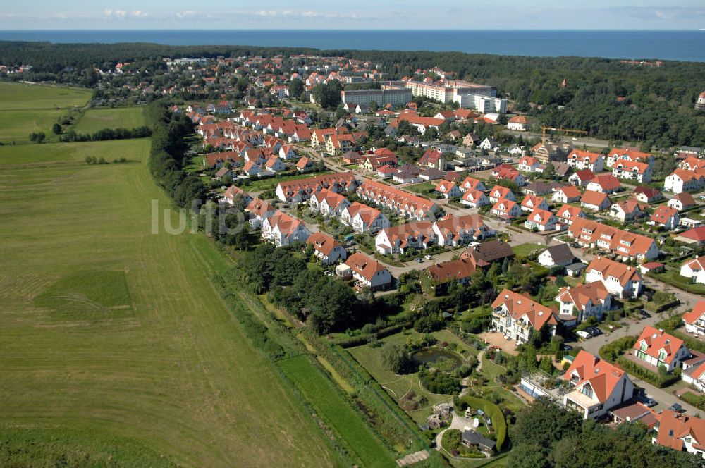 Luftbild Graal-Müritz - Wohnneubaugebiet Koppenheide im Ostseeheilbad Graal-Müritz