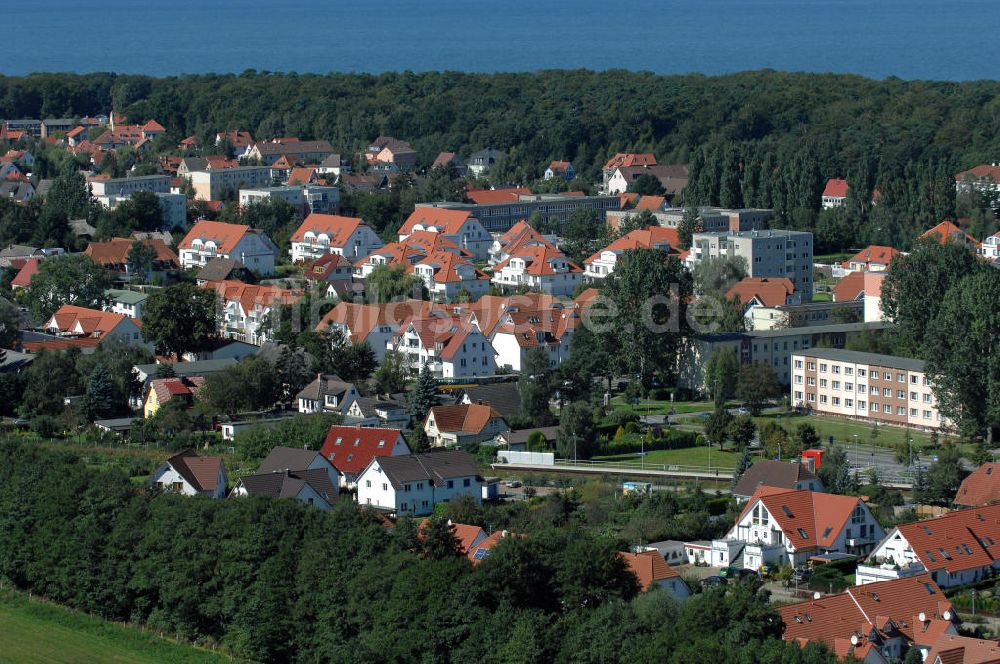 Graal-Müritz von oben - Wohnneubaugebiet Koppenheide im Ostseeheilbad Graal-Müritz