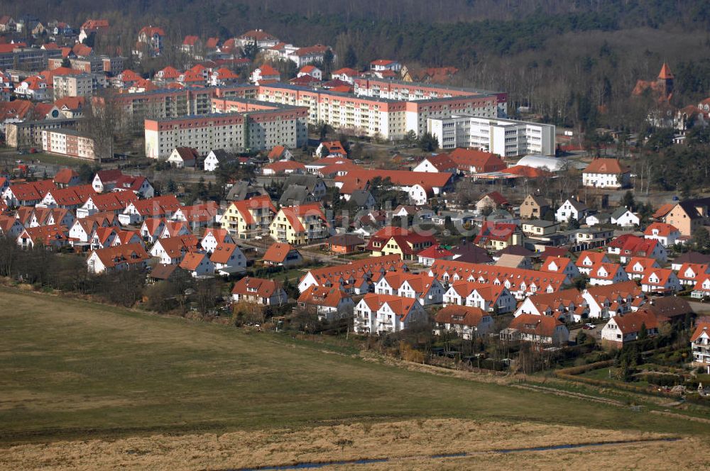 Graal-Müritz von oben - Wohnneubaugebiet Koppenheide im Ostseeheilbad Graal-Müritz