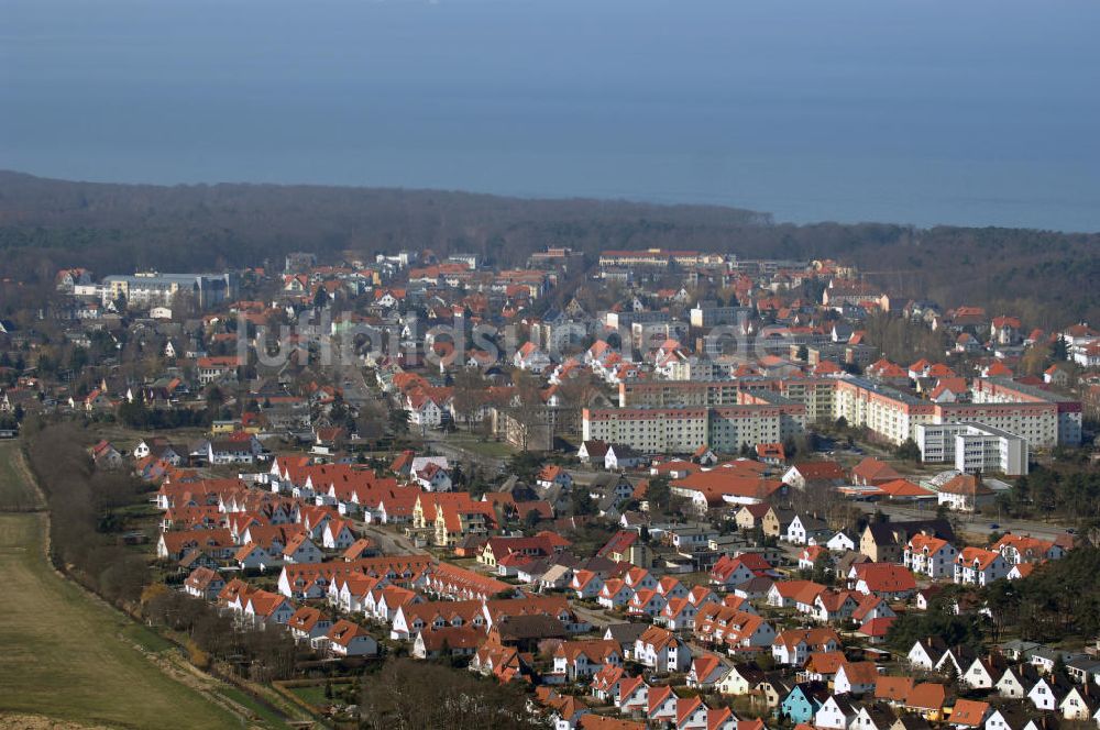 Graal-Müritz von oben - Wohnneubaugebiet Koppenheide im Ostseeheilbad Graal-Müritz