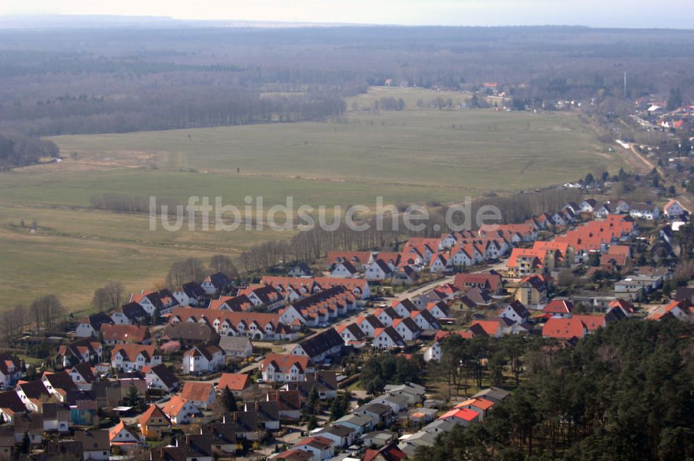 Graal-Müritz von oben - Wohnneubaugebiet Koppenheide im Ostseeheilbad Graal-Müritz