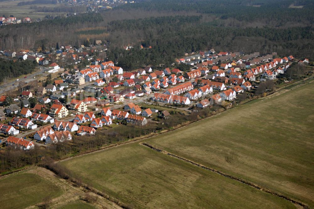 Graal-Müritz von oben - Wohnneubaugebiet Koppenheide im Ostseeheilbad Graal-Müritz