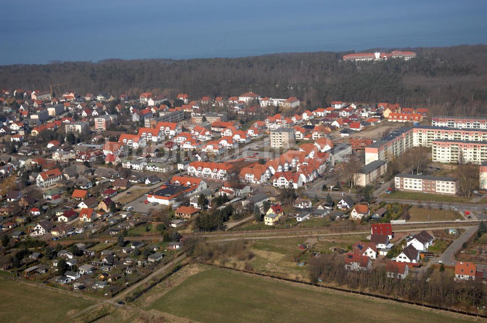 Luftaufnahme Graal-Müritz - Wohnneubaugebiet an der Lange Straße im Ostseeheilbad Graal-Müritz