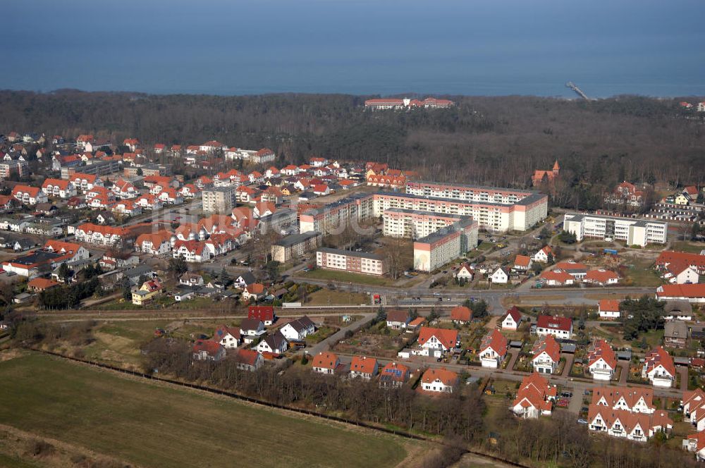 Graal-Müritz aus der Vogelperspektive: Wohnneubaugebiet an der Lange Straße im Ostseeheilbad Graal-Müritz