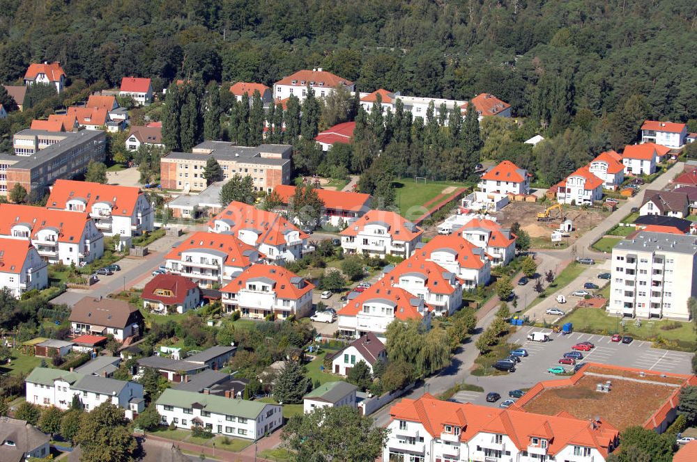 Graal-Müritz aus der Vogelperspektive: Wohnneubaugebiet am Lerchenweg im Ostseeheilbad Graal-Müritz