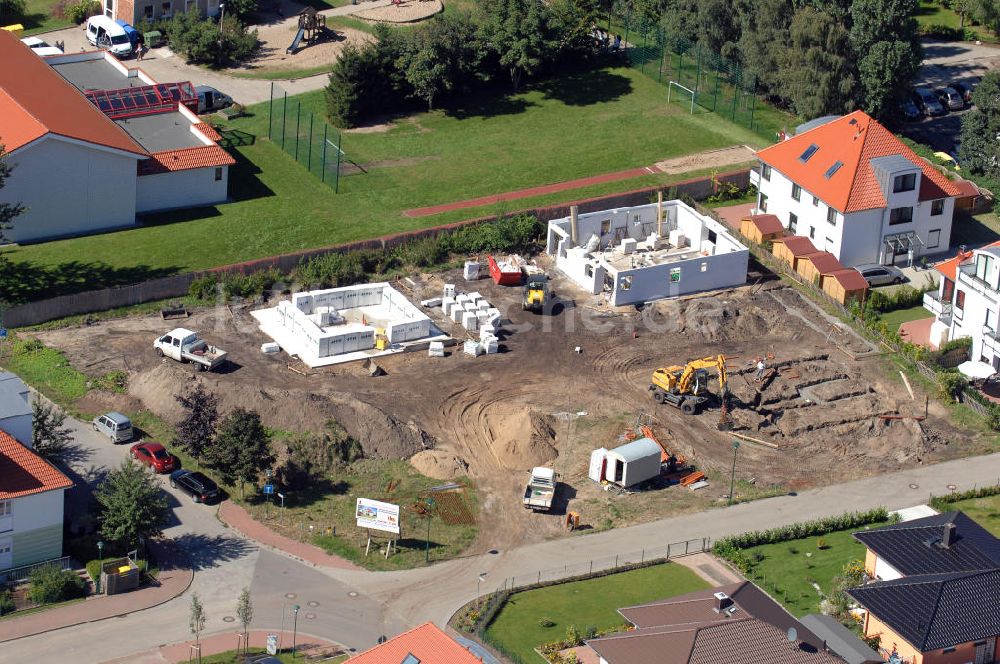 Luftaufnahme Graal-Müritz - Wohnneubaugebiet am Lerchenweg im Ostseeheilbad Graal-Müritz