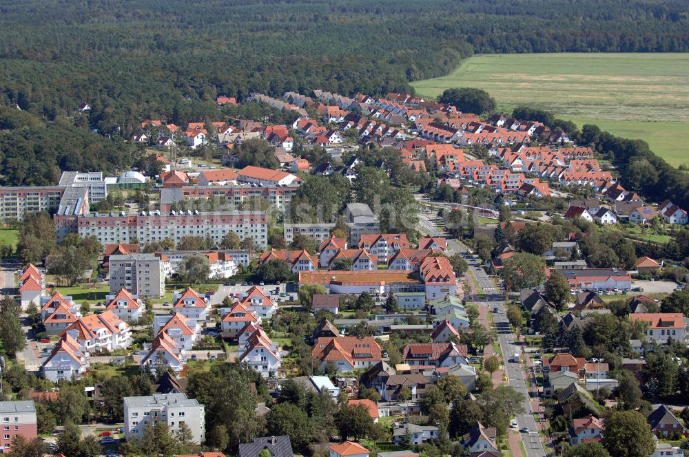 Luftbild Graal-Müritz - Wohnneubaugebiet am Lerchenweg im Ostseeheilbad Graal-Müritz