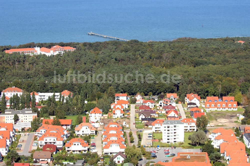 Graal-Müritz von oben - Wohnneubaugebiet am Lerchenweg im Ostseeheilbad Graal-Müritz