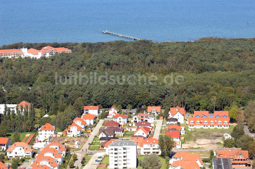 Graal-Müritz aus der Vogelperspektive: Wohnneubaugebiet am Lerchenweg im Ostseeheilbad Graal-Müritz