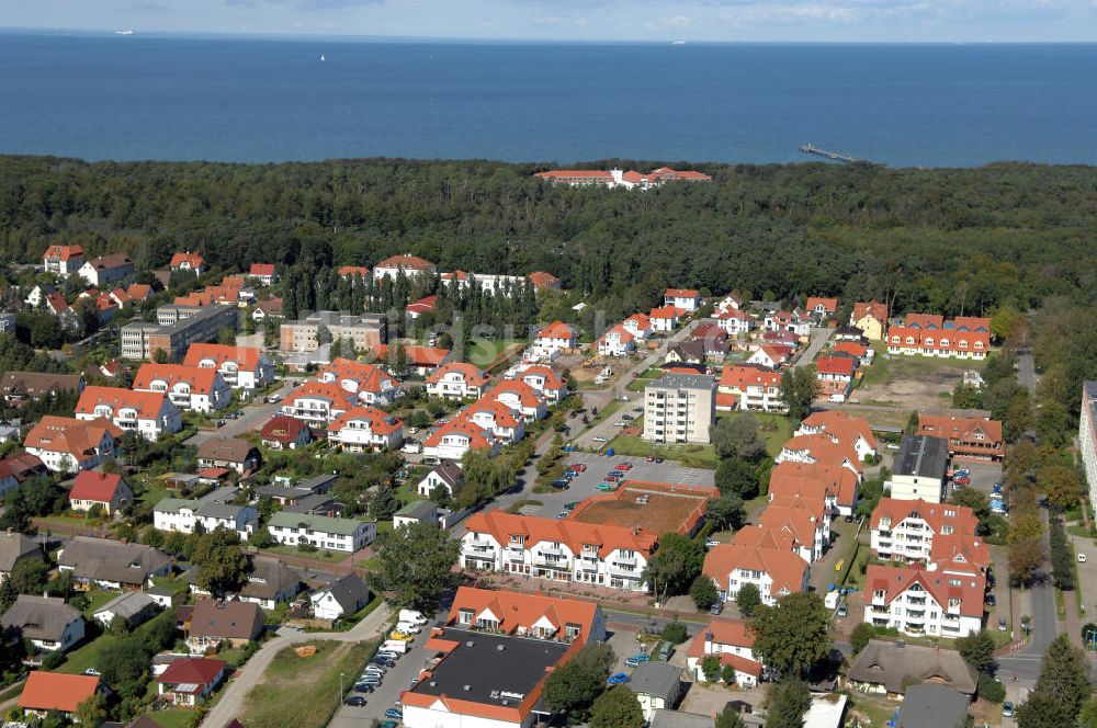 Graal-Müritz aus der Vogelperspektive: Wohnneubaugebiet am Lerchenweg im Ostseeheilbad Graal-Müritz