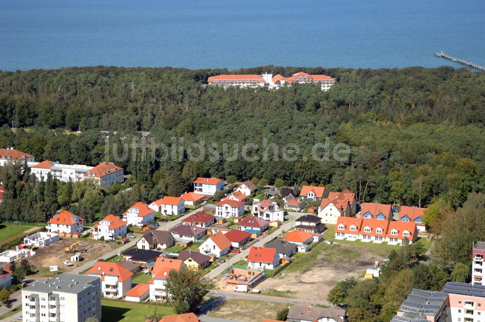 Graal-Müritz von oben - Wohnneubaugebiet am Lerchenweg im Ostseeheilbad Graal-Müritz