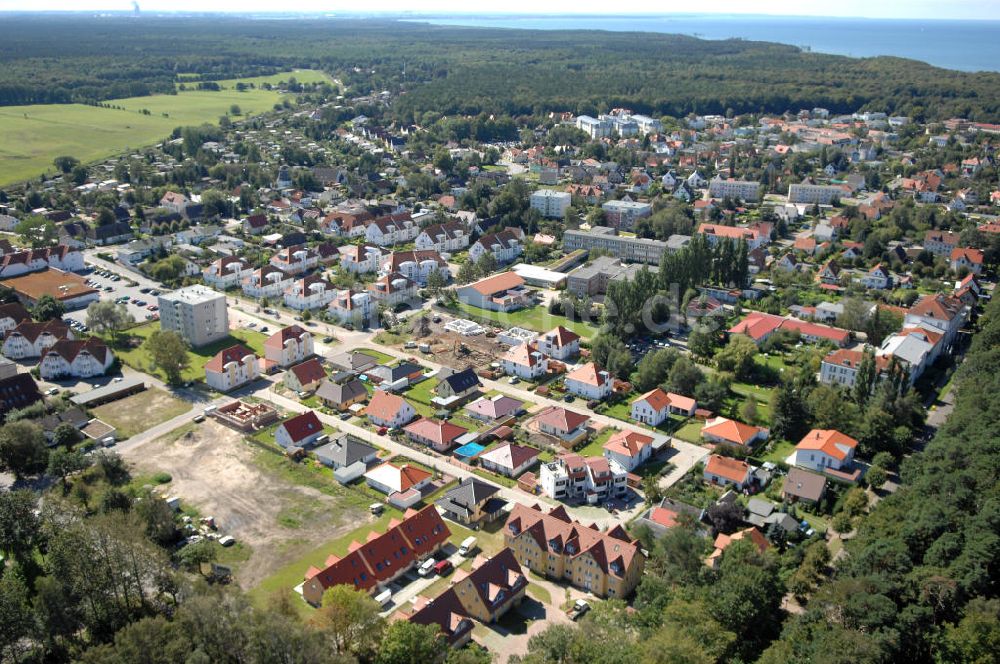 Graal-Müritz aus der Vogelperspektive: Wohnneubaugebiet am Lerchenweg im Ostseeheilbad Graal-Müritz