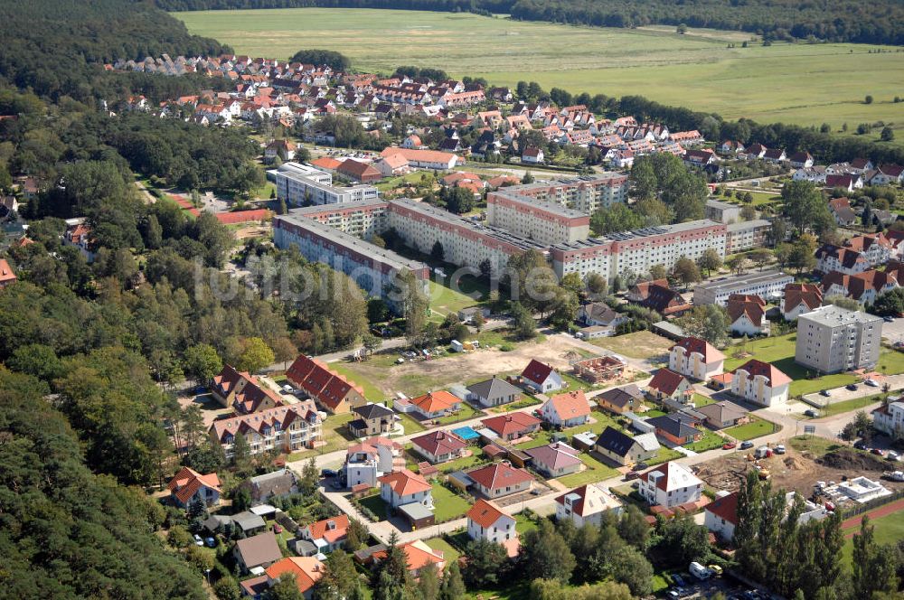 Luftbild Graal-Müritz - Wohnneubaugebiet am Lerchenweg im Ostseeheilbad Graal-Müritz