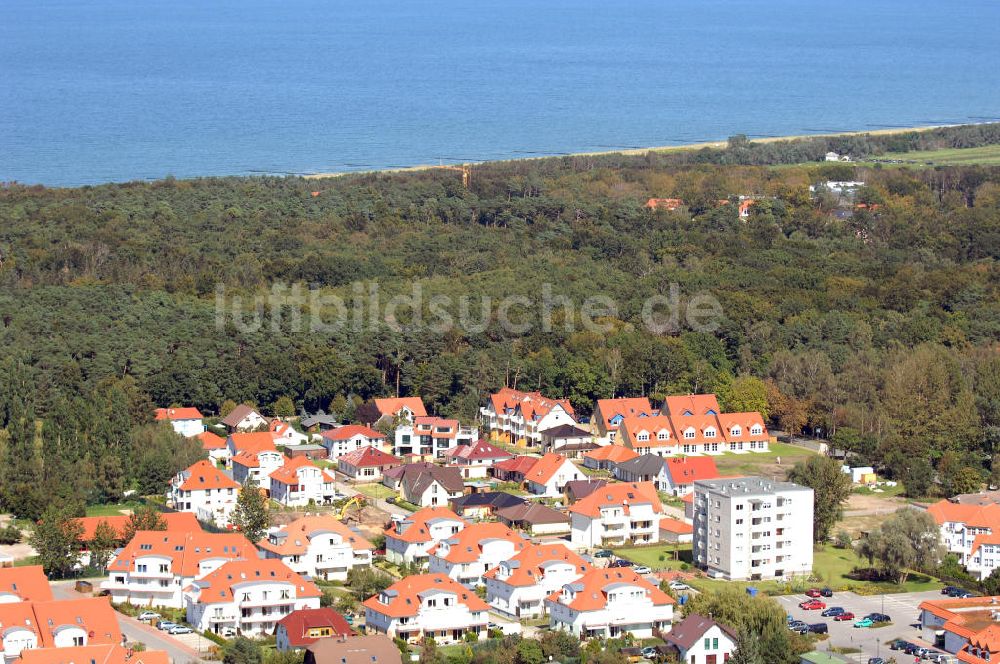 Graal-Müritz aus der Vogelperspektive: Wohnneubaugebiet am Lerchenweg im Ostseeheilbad Graal-Müritz