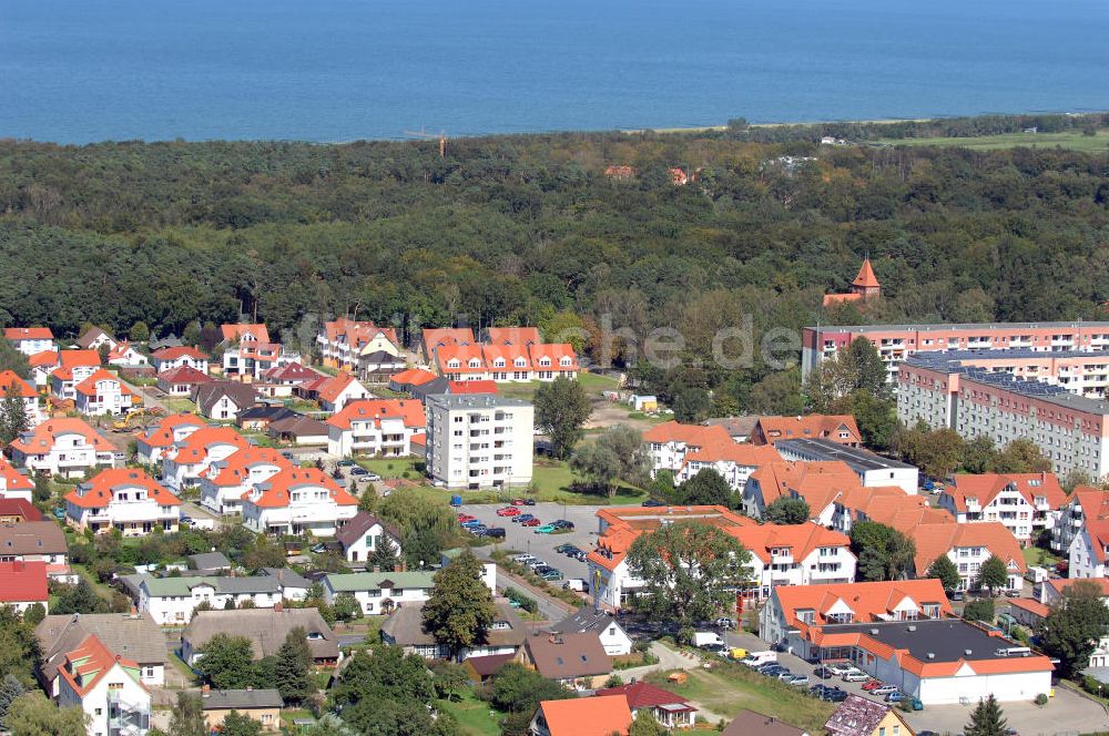 Graal-Müritz von oben - Wohnneubaugebiet am Lerchenweg im Ostseeheilbad Graal-Müritz