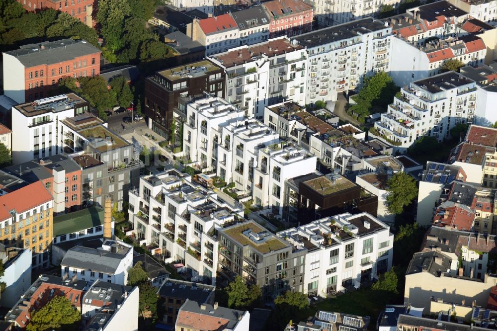 Luftbild Berlin - Wohnneubaugebiet Marthashof Berlin Prenzlauer Berg