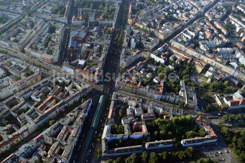 Luftbild Berlin - Wohnneubaugebiet Marthashof Berlin Prenzlauer Berg