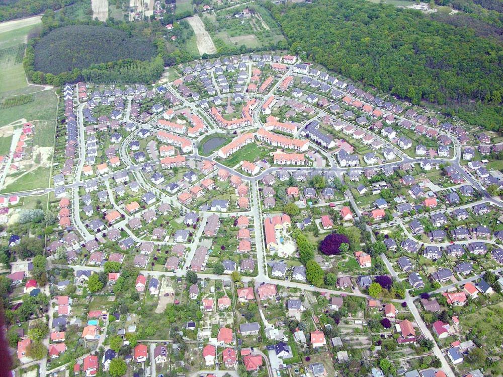 Luftbild Potsdam / BRB - Wohnneubaugebiet in Potsdam-Eiche