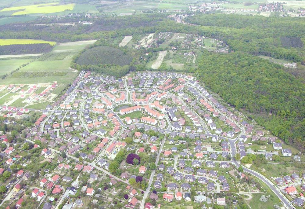 Luftaufnahme Potsdam / BRB - Wohnneubaugebiet in Potsdam-Eiche