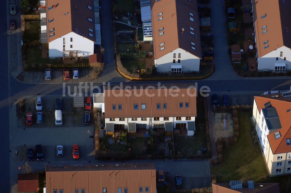 Stahnsdorf aus der Vogelperspektive: Wohnneubaugebiet an der Sputendorfer Strasse in Stahnsdorf