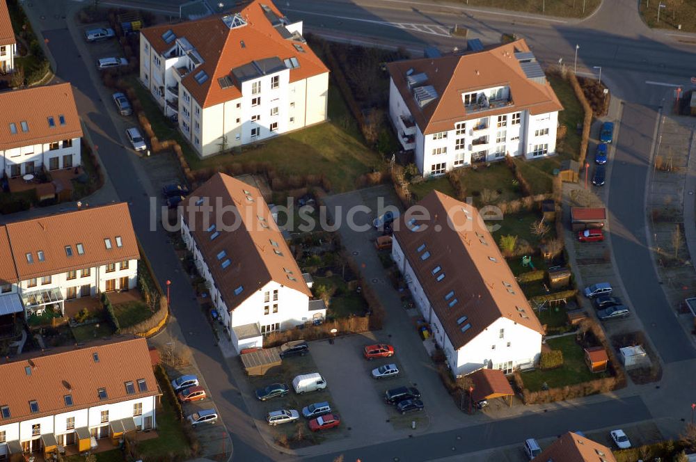 Luftbild Stahnsdorf - Wohnneubaugebiet an der Sputendorfer Strasse in Stahnsdorf