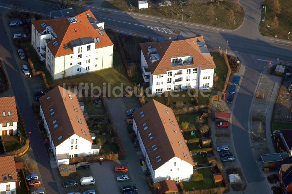 Luftaufnahme Stahnsdorf - Wohnneubaugebiet an der Sputendorfer Strasse in Stahnsdorf