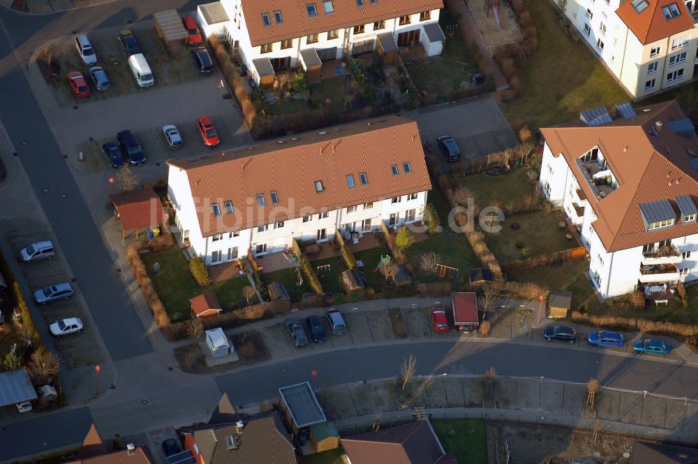 Luftaufnahme Stahnsdorf - Wohnneubaugebiet an der Sputendorfer Strasse in Stahnsdorf