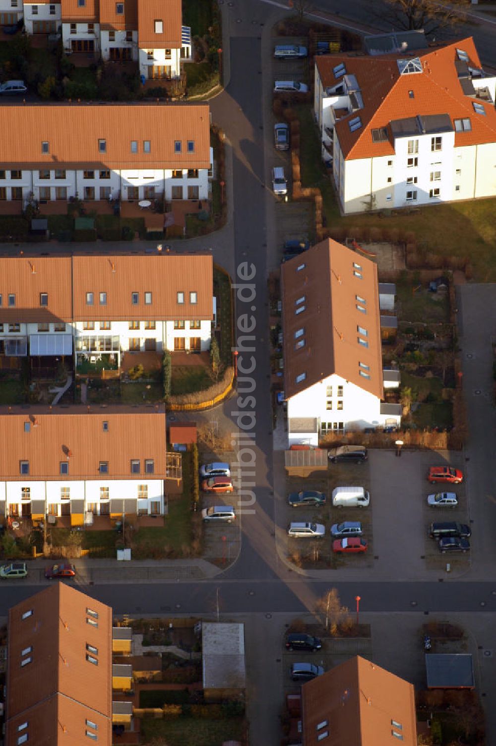 Luftaufnahme Stahnsdorf - Wohnneubaugebiet an der Sputendorfer Strasse in Stahnsdorf