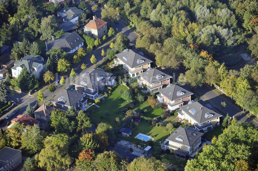 Berlin aus der Vogelperspektive: Wohnneubaugebiet Wohnpark am Orankesee Berlin Weißensee