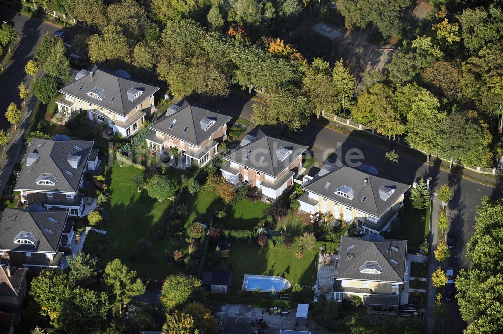 Berlin aus der Vogelperspektive: Wohnneubaugebiet Wohnpark am Orankesee Berlin Weißensee