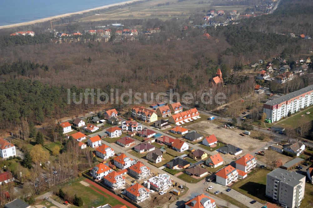 Luftaufnahme Graal-Müritz - Wohnneubaugebiet Zur Eselswiese im Ostseeheilbad Graal-Müritz