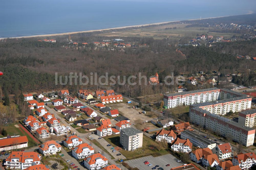 Graal-Müritz aus der Vogelperspektive: Wohnneubaugebiet Zur Eselswiese im Ostseeheilbad Graal-Müritz