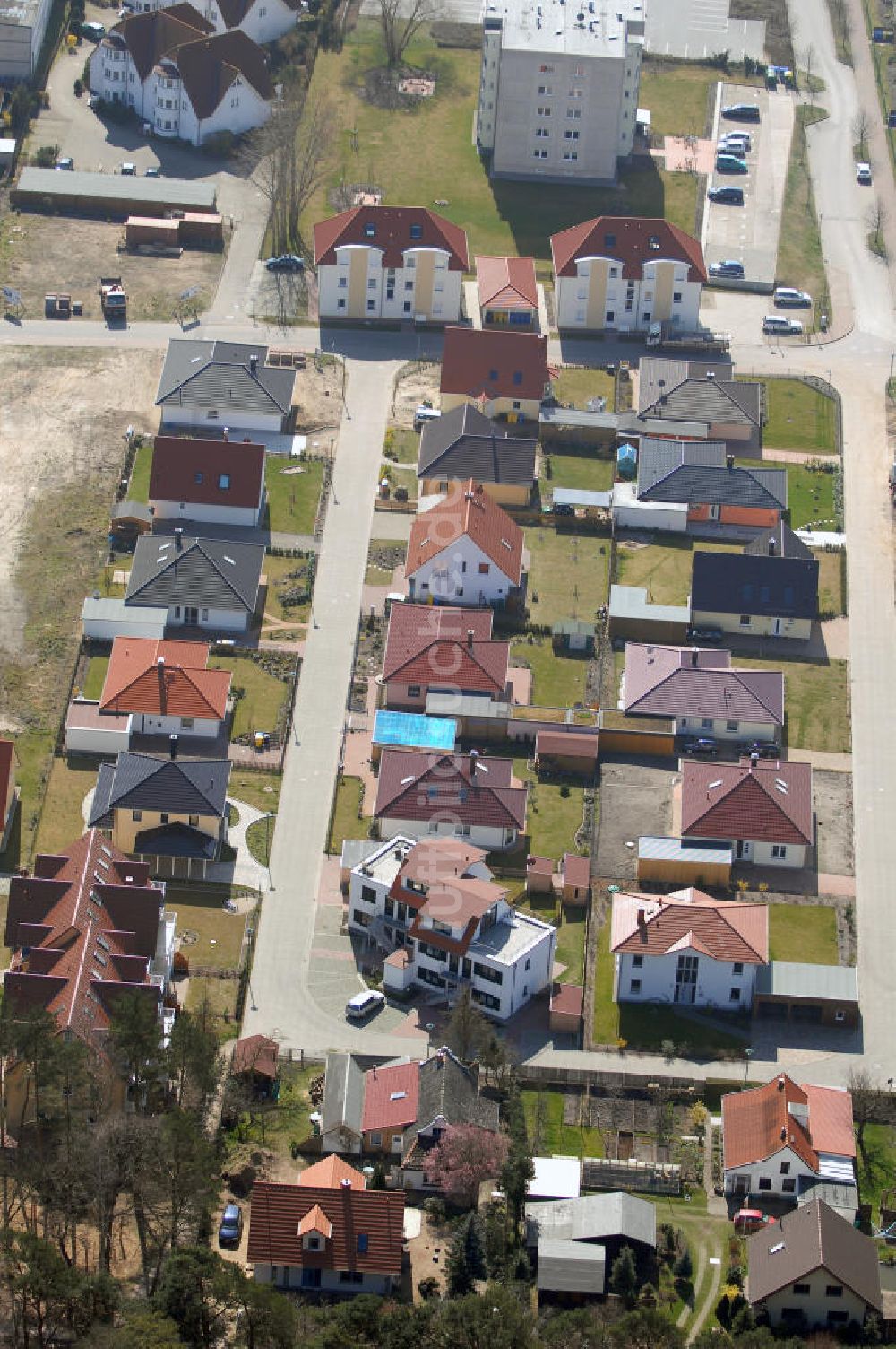 Luftaufnahme Graal-Müritz - Wohnneubaugebiet Zur Eselswiese im Ostseeheilbad Graal-Müritz