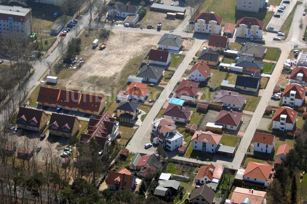 Graal-Müritz von oben - Wohnneubaugebiet Zur Eselswiese im Ostseeheilbad Graal-Müritz