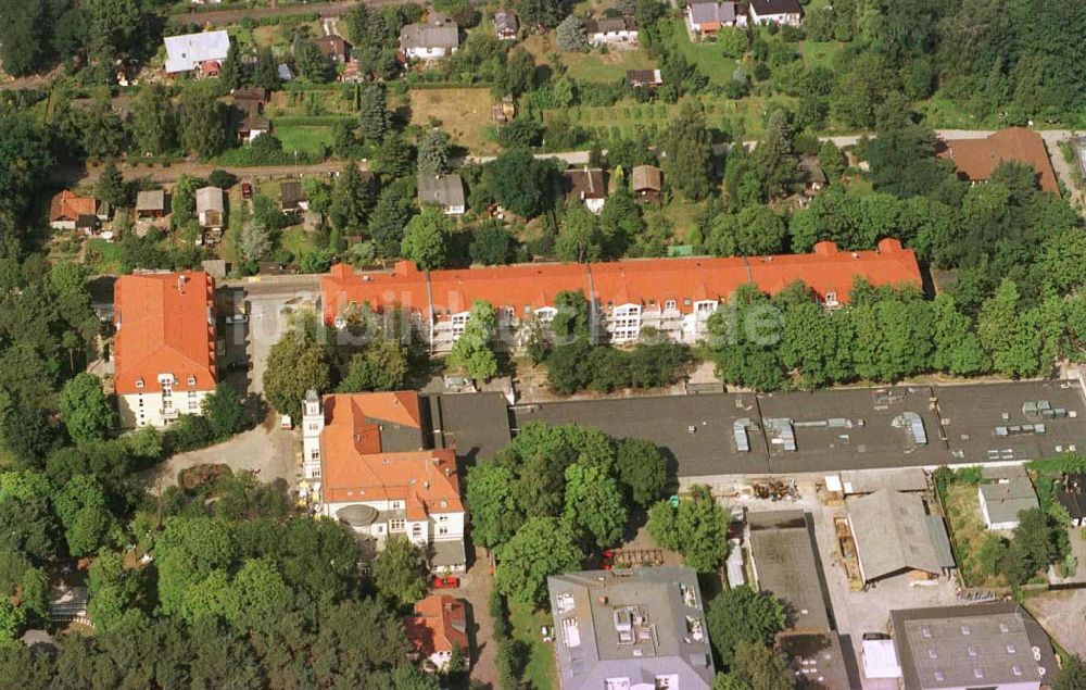 Luftaufnahme Berlin - Spandau - Wohnneubauobjekt in der Niederneuendorfer Allee 12-16 in Spandau (ALLBAU GmbH)