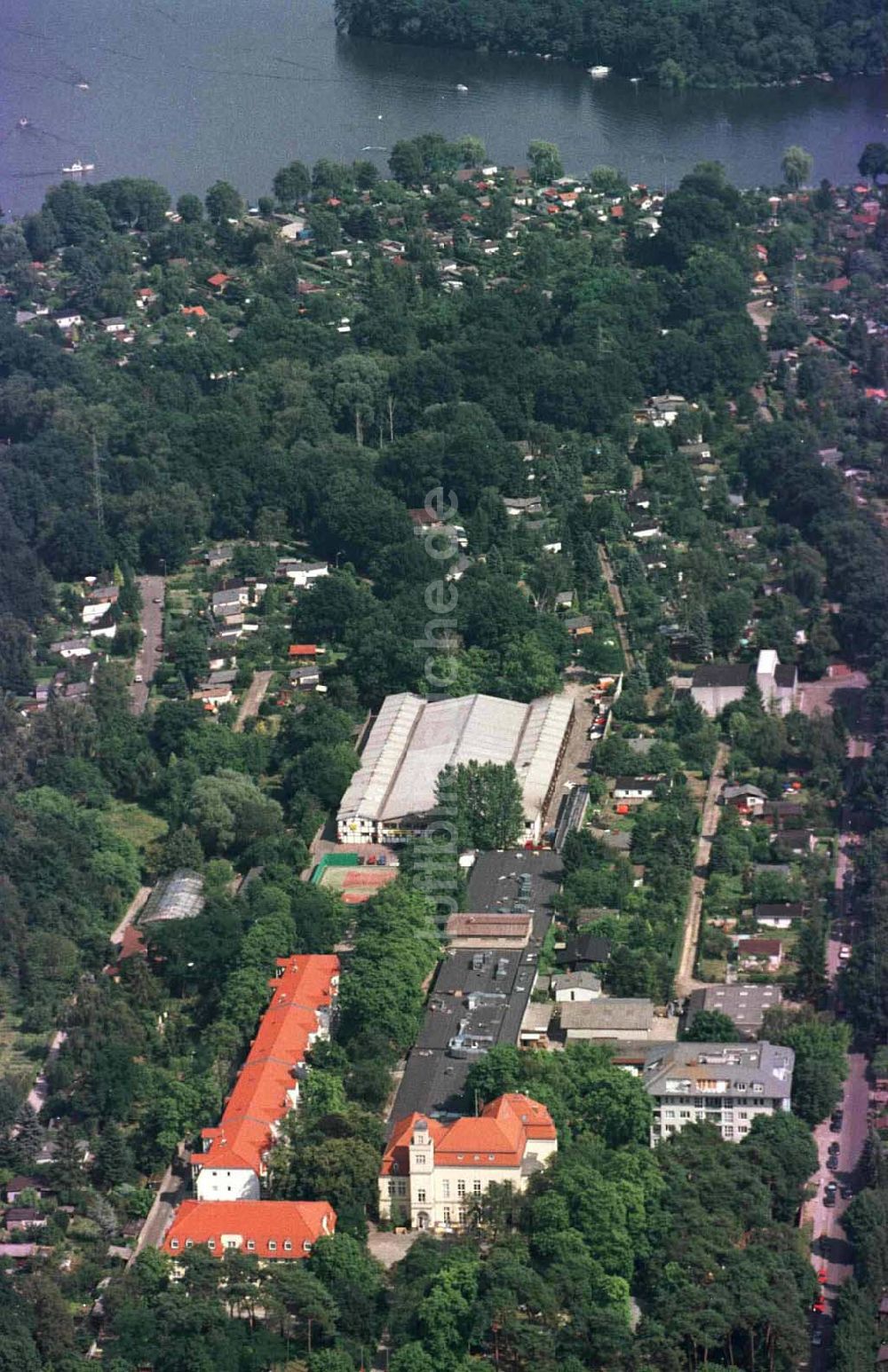 Luftbild Berlin - Spandau - Wohnneubauobjekt in der Niederneuendorfer Allee 12-16 in Spandau (ALLBAU GmbH)