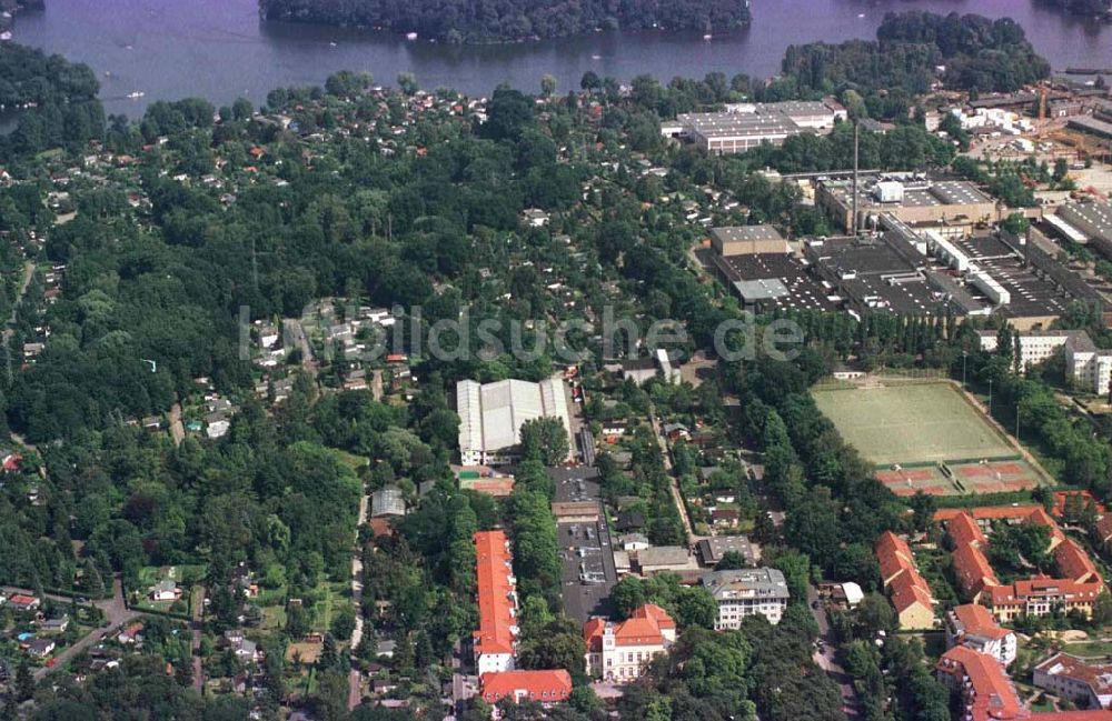 Luftaufnahme Berlin - Spandau - Wohnneubauobjekt in der Niederneuendorfer Allee 12-16 in Spandau (ALLBAU GmbH)