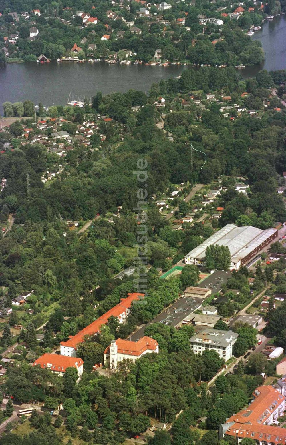 Luftbild Berlin - Spandau - Wohnneubauobjekt in der Niederneuendorfer Allee 12-16 in Spandau (ALLBAU GmbH)