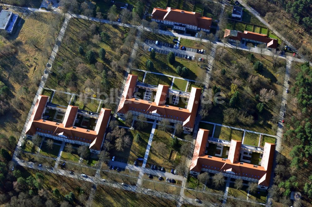 Luftaufnahme Berlin OT Buch - Wohnpark Allées des Châteaux im Ortsteil Buch in Berlin