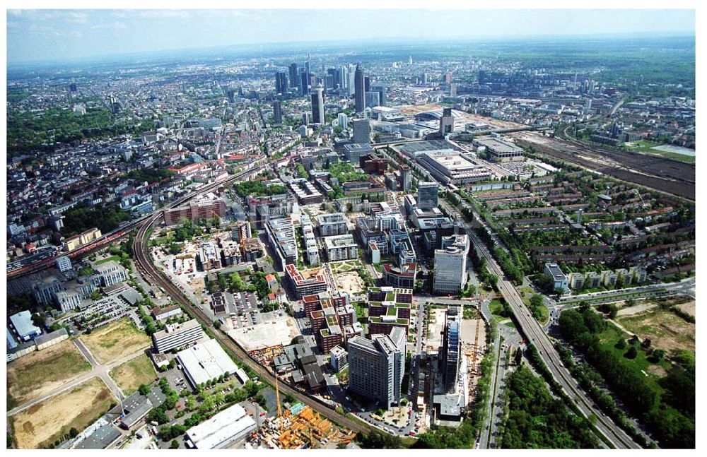 Luftbild Frankfurt am Main - Wohnpark der HVB-Immo.Ag