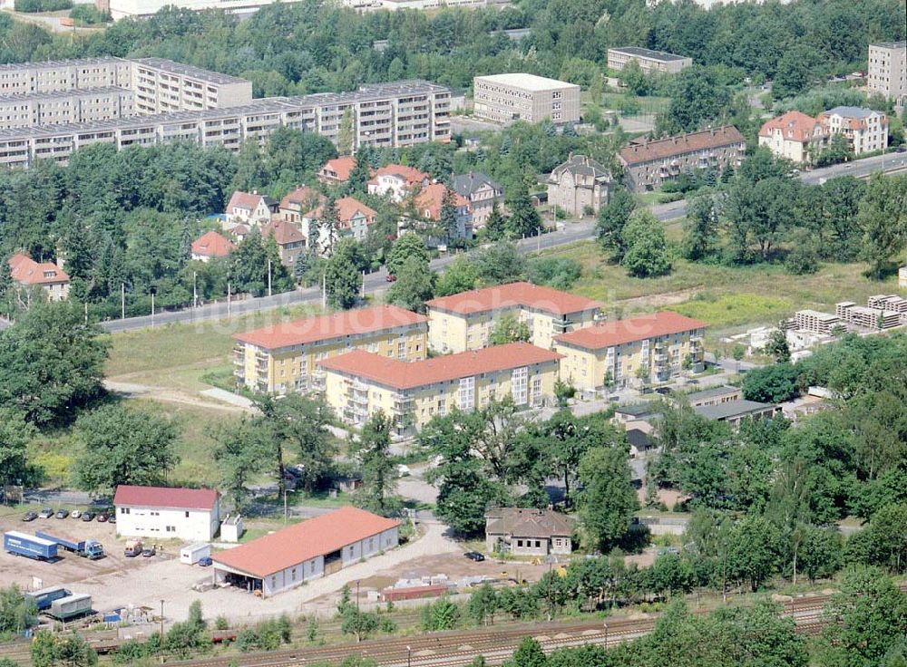 Luftbild Dresden - Klotsche - Wohnpark Am Königswald an der Königsbrücker Landstraße in Dresden-Klotsche.