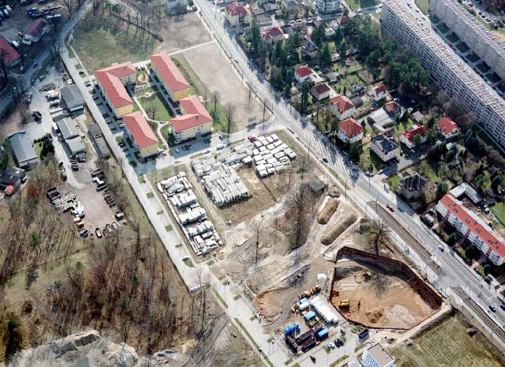 Luftbild Dresden - Klotsche - Wohnpark Am Königswald an der Königsbrücker Landstraße in Dresden-Klotsche.