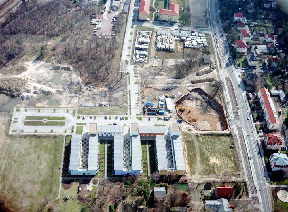 Luftbild Dresden - Klotsche - Wohnpark Am Königswald an der Königsbrücker Landstraße in Dresden-Klotsche.