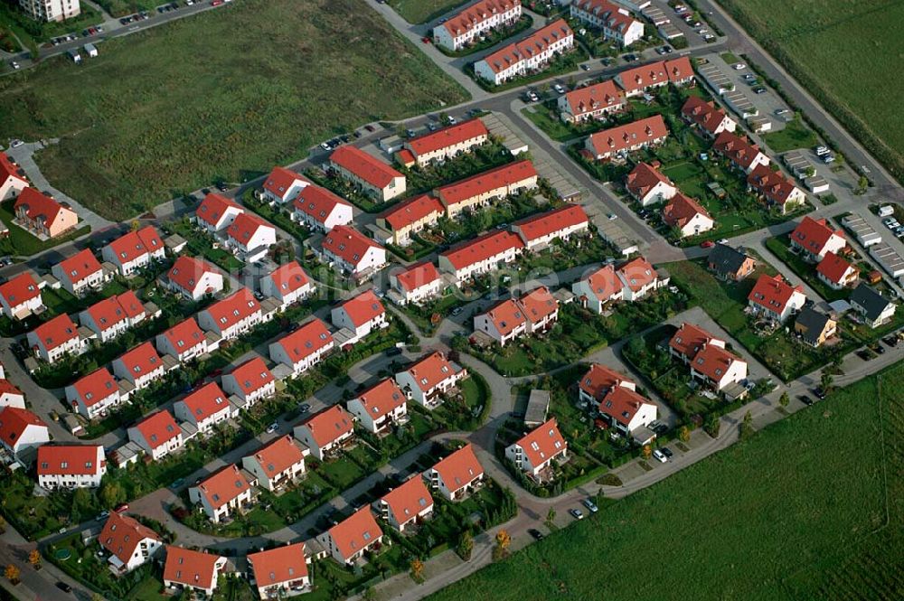 Luftaufnahme Markranstädt / Sachsen - Wohnpark in Markranstädt am Kulkwitzer See